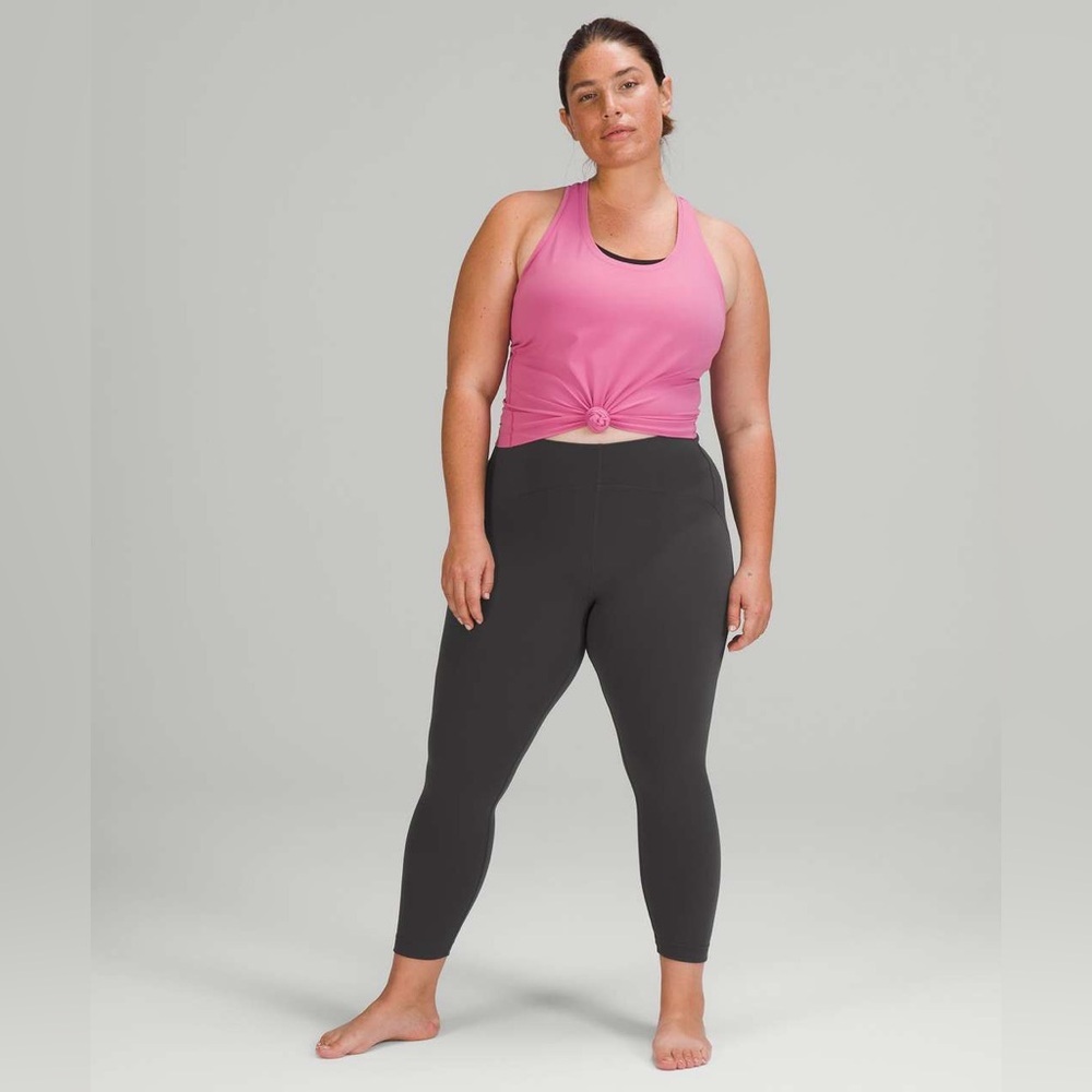 Lululemon InStill High-Rise Tight 25" Graphite‎ Grey Size 12